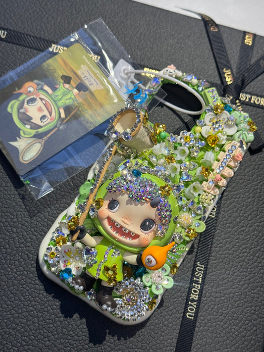 Baby Monster Handcrafted Diamond Phone Case