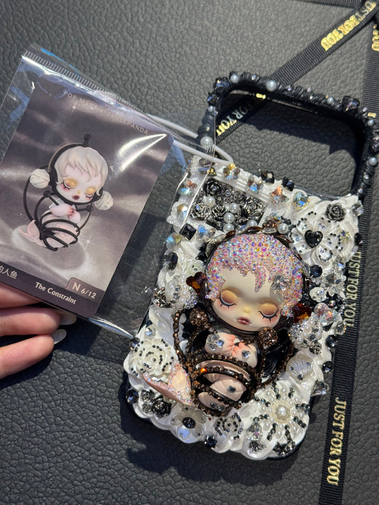 Skullpanda Handcrafted Diamond Phone Case