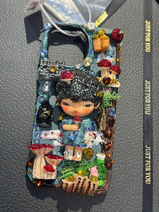 Hirono Handcrafted Diamond Phone Case