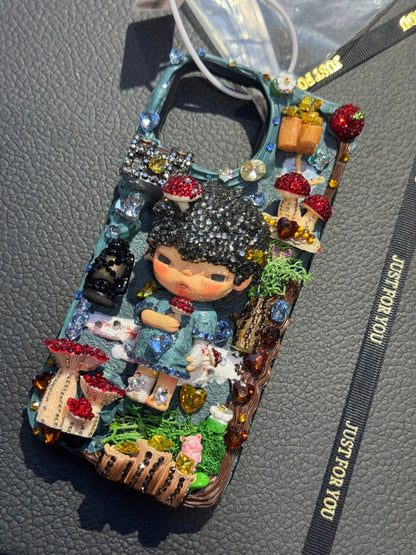 Hirono Handcrafted Diamond Phone Case