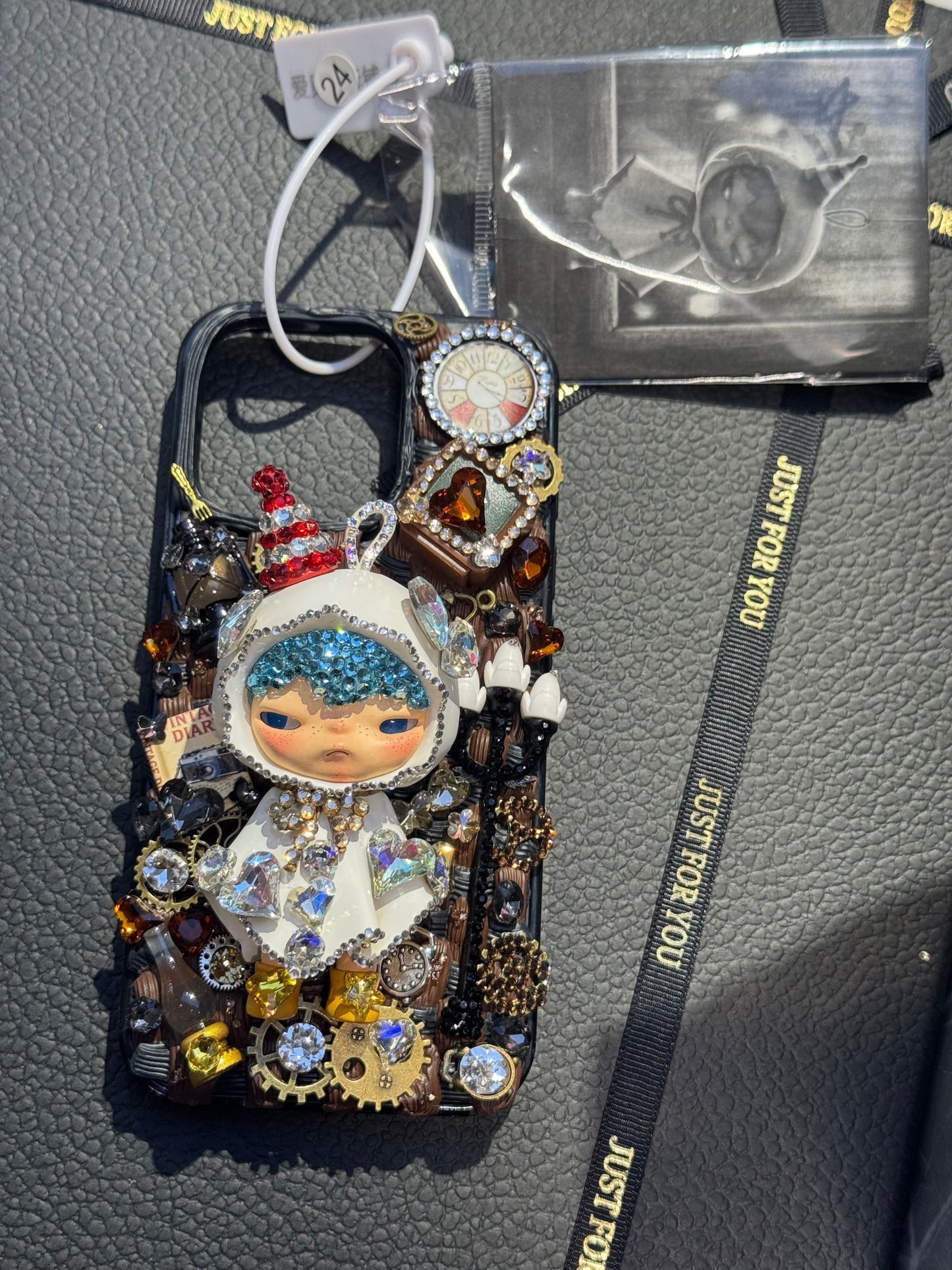 Hirono Handcrafted Diamond Phone Case
