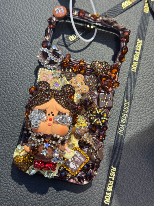 Crybaby Handcrafted Diamond Phone Case