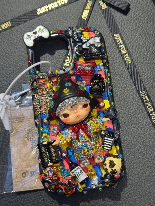 Hirono Handcrafted Diamond Phone Case