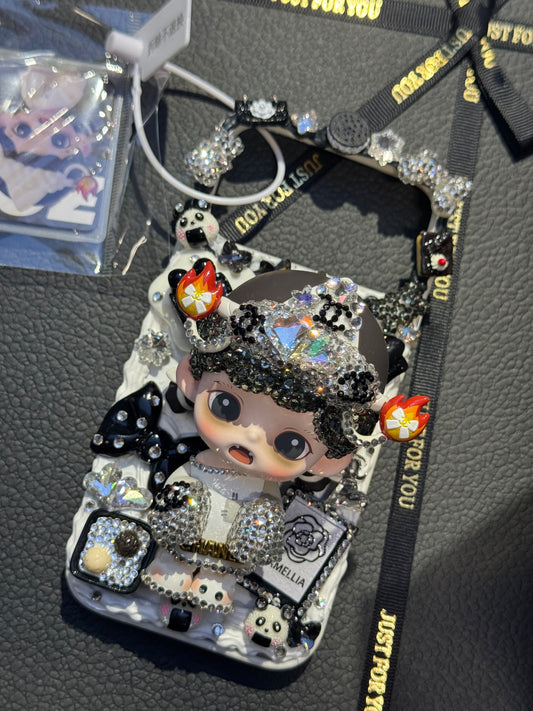 Dimoo Handcrafted Diamond Phone Case