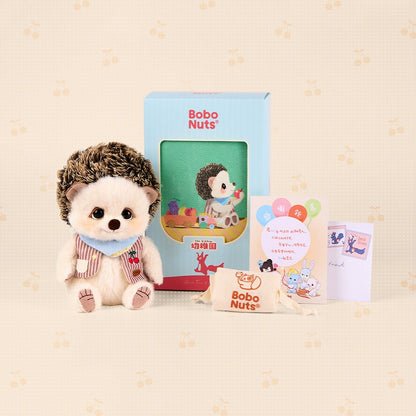 Bobo Nuts | Motty Hedgehog Cherry Holiday Plush Toy