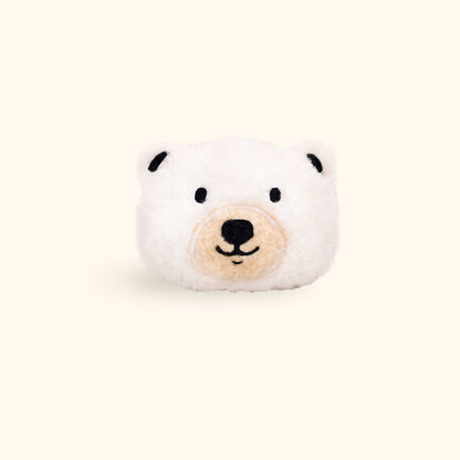Daily White | White Bear Plush Charm