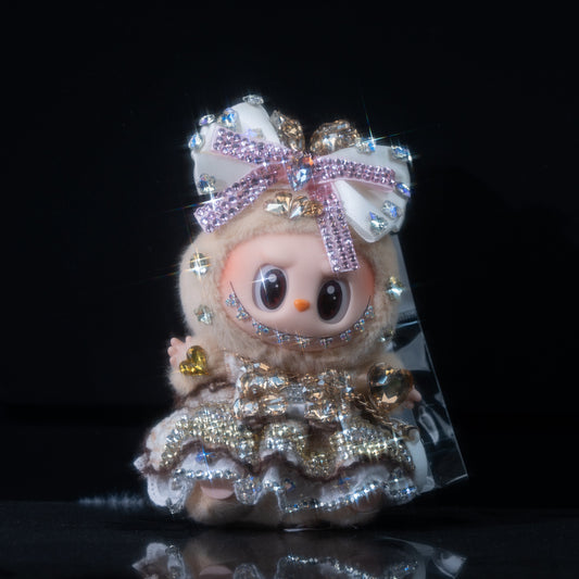 Labubu Handcrafted Diamond Pendant