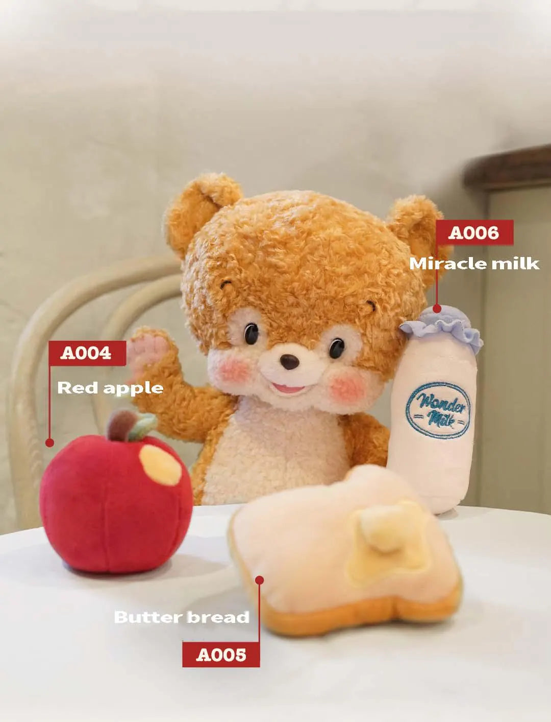 Bobo Nuts |Nikkie Bear Plush Toy