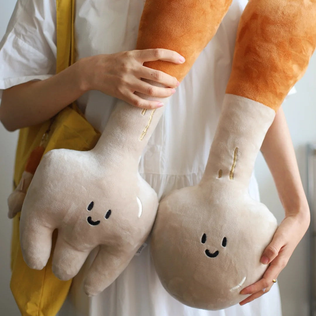 Daily White |  Tableware Plush Pillow